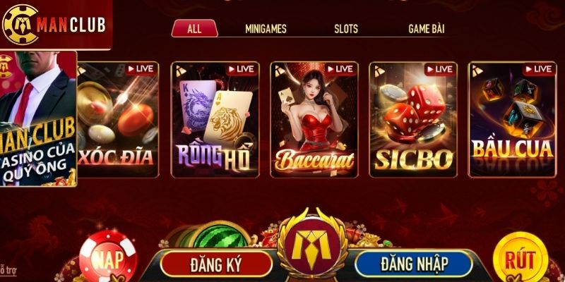 Danh mục cá cược sôi động bậc nhất tại Manclub