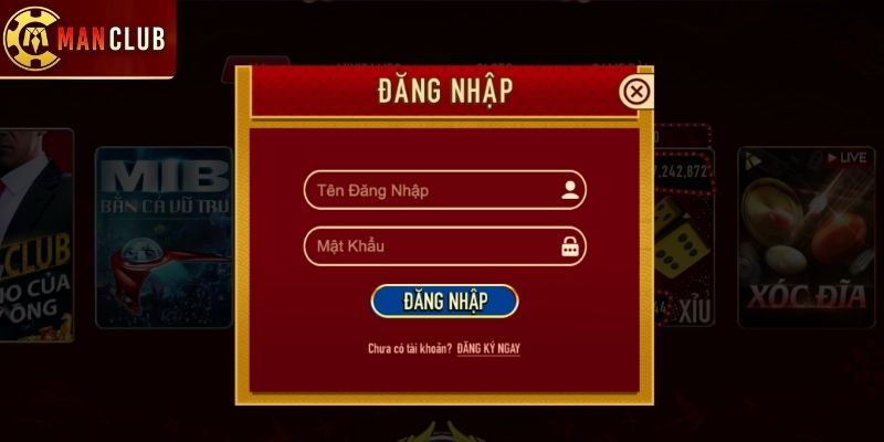 Một số lỗi phổ biến khi đăng nhập Manclub 